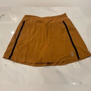 Free People Tan Skort with Black Accents